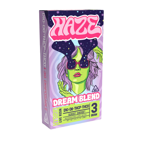 Haze Dream Blend - Vape Desechable Resina Viva - 3gr Hibrida