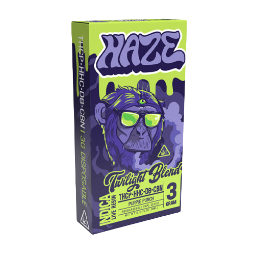 Haze Twilight Blend - Vape Desechable Resina Viva - 3gr Indica