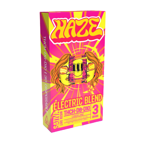 Haze Electric Blend - Vape Desechable Resina Viva - 3gr Sativa